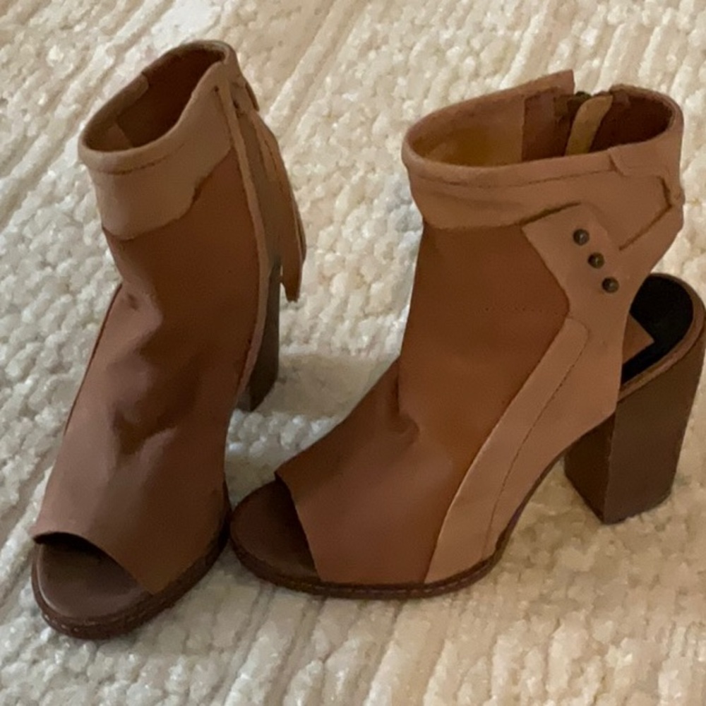 Leather Booties - image 3